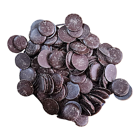 Шоколадні  краплі дропси чорні 100