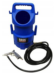 Переносний пневматичний піскоструминний апарат Bass Polska 4259, 10 л, піскоструминний апарат для очищення металевих елементів