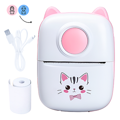 Міні принтер дитячий портативний термопринтер мініпринтер безпроводний блютуз з термопапером