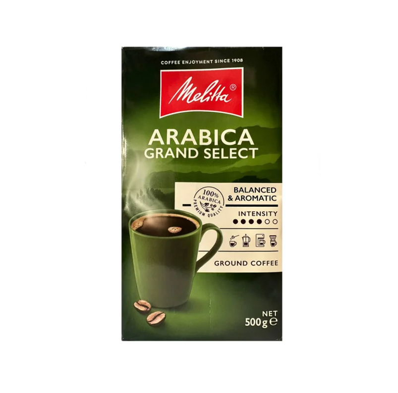 Кава мелена Melitta Grand Select Arabica, 500г