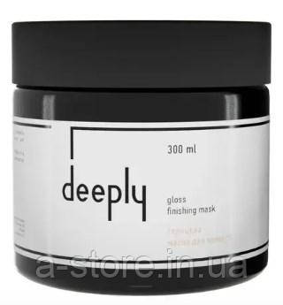 Глянцева маска для волосся deeply gloss finishing mask