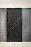Двері вхідні "Стандарт 82 чорний", фото 3