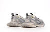 Жіночі кросівки Balenciaga 3XL White Silver кроси Баленсіага З ХЛ білі сірі для дівчат, фото 8