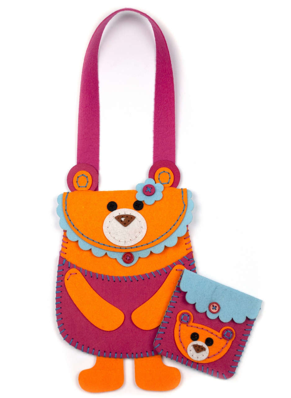 Сумка з фетру «Мішка», фото 1