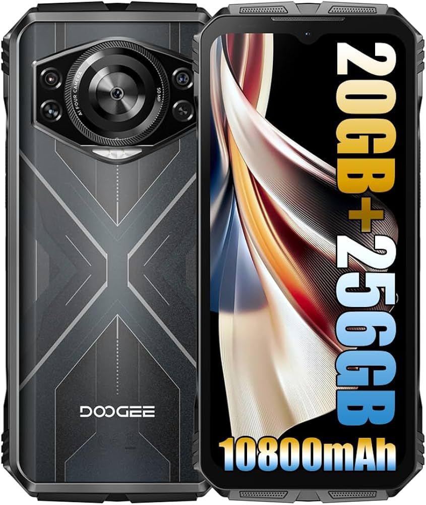 Захищений смартфон DOOGEE S Cyber ​​silver 8\256Gb NFC АКБ 10800mAh