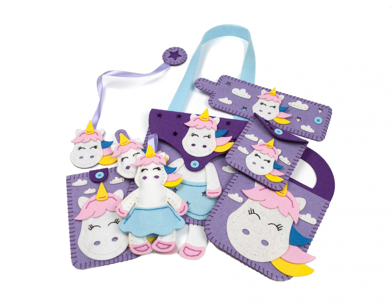 Набір з фетру «Єдиноріг», фото 1