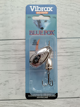 Блешня оберталка Blue Fox Vibrax Fluorescent #4 10g, фото 1