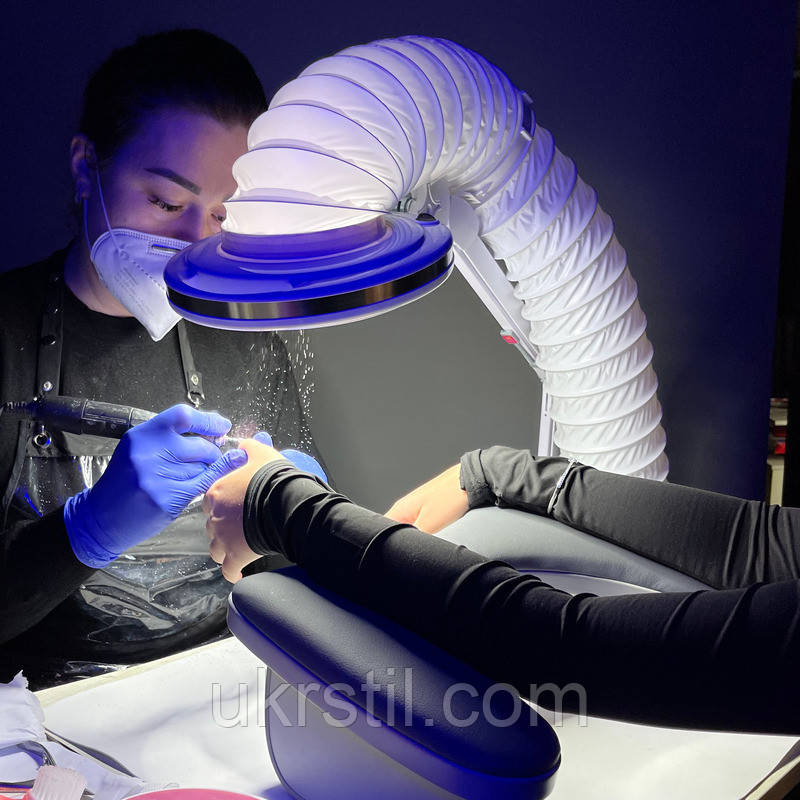 Професійна мобільна витяжка для манікюру та педикюру Fusion Plus, фото 1