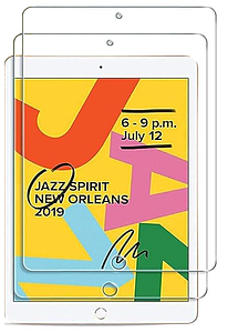 Захисне скло 2 шт CDK для Apple iPad 10.2" 7gen 2019 (A2197 / A2200 / A2198) | Full Glue (010011) (clear)