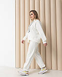 Спортивний костюм Клєо білий, фото 3
