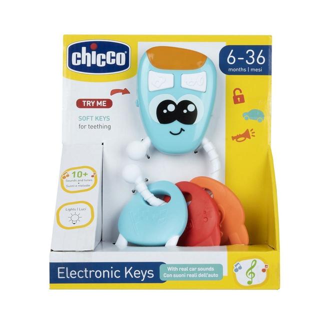 Музичне брязкальце Chicco Електронні ключі зі світловими ефектами