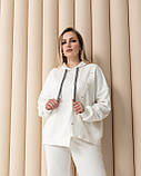 Спортивний костюм Клєо білий, фото 7