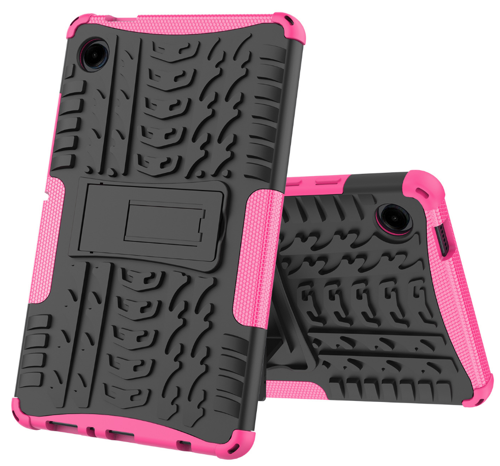 PC + TPU чохол Armor на планшет Samsung Galaxy Tab A9 (8.7") / рожевий