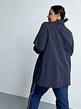 Трендовый класичний демісезонний легкий плащ на гудзиках ''Кассандра'', фото 3
