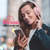 KVIDIO бездротові Bluetooth навушники Hi-Fi з глибокими басами, фото 5