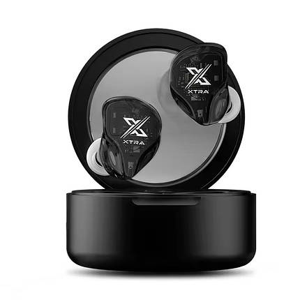 Навушники KZ Xtra TWS з мікрофоном black, фото 1