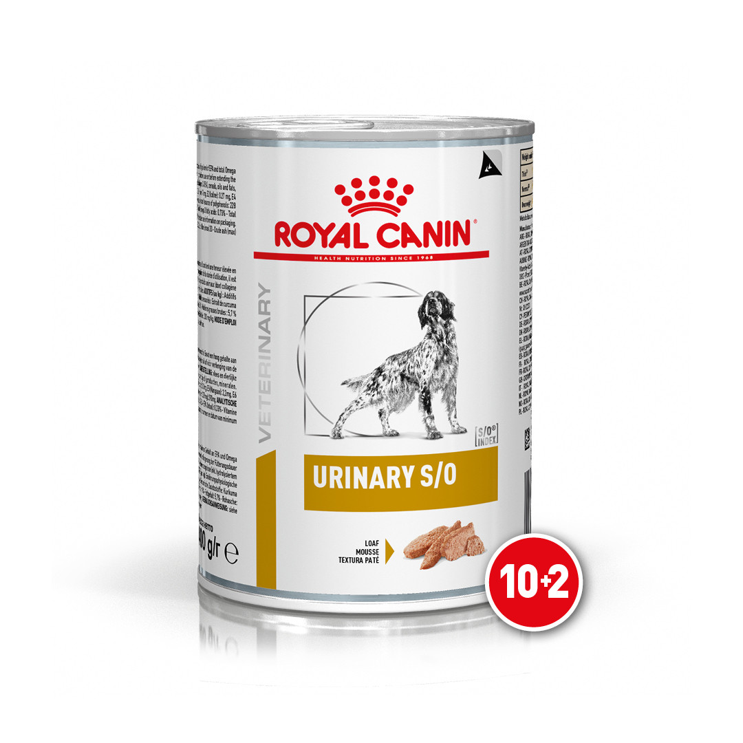Акція! Royal Canin Urinary (Роял Канін Урінарі) вологий корм для собак при сечокам'яній хворобі, 410 ГР 10 шт + 2 шт