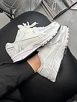 Кросівки унісекс Nike Zoom Vomero 5 White Взуття чоловіче та жіноче Найк Зум Вомеро 5 білі шкіра текстиль демісезон, фото 5
