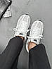 Кросівки унісекс Nike Zoom Vomero 5 White Взуття чоловіче та жіноче Найк Зум Вомеро 5 білі шкіра текстиль демісезон, фото 10