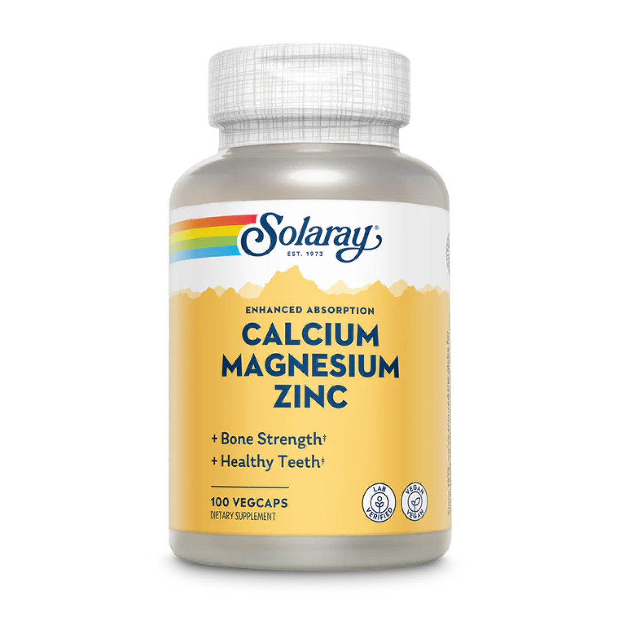 Calcium Magnesium Zinc - 100 vcaps, фото 1