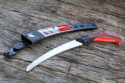 Пила садова ручна вигнута Sagawata, лезо 270 мм, 9 TPI, з чохлом із японської сталі