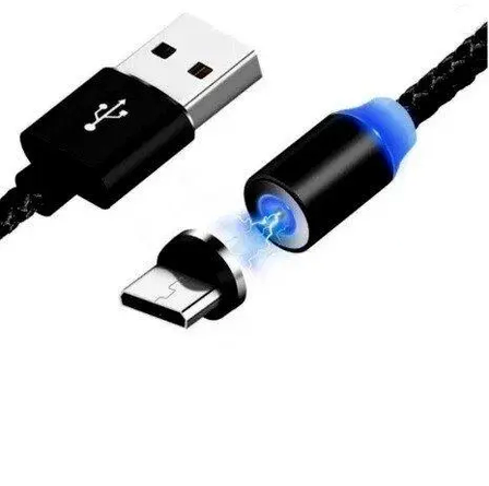 Магнітний кабель X-CABLE Metal Magnetic Cable 3 в 1 (без паковання), фото 1