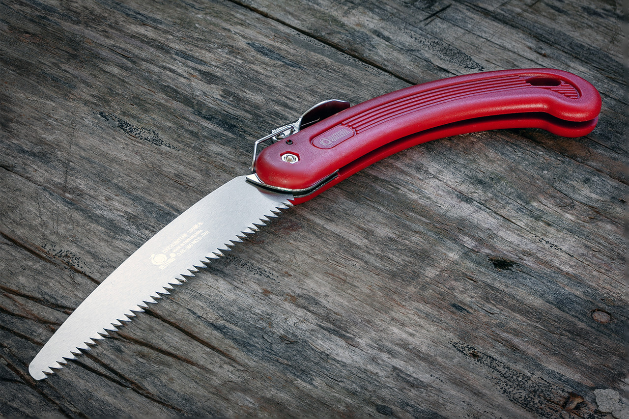 Пила садова ручна пряма складана з фіксатором Sagawata, лезо 160 мм, 8 TPI з японської сталі, фото 1