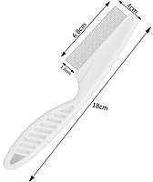 Гребінець для тварин з ручкою