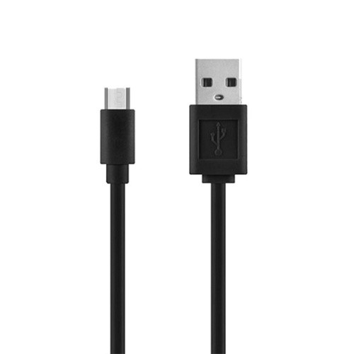 Кабель Havit HV-CB8601 USB - MicroUSB 1m (довгий конектор) (Чорний)