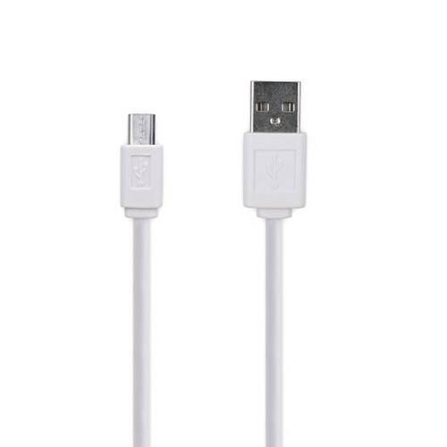 Кабель Havit HV-CB8601 USB - MicroUSB 1m (довгий конектор) (Білий)
