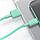 Кабель XO NB156 USB - Lightning 2.4A/1m (Зелений), фото 3