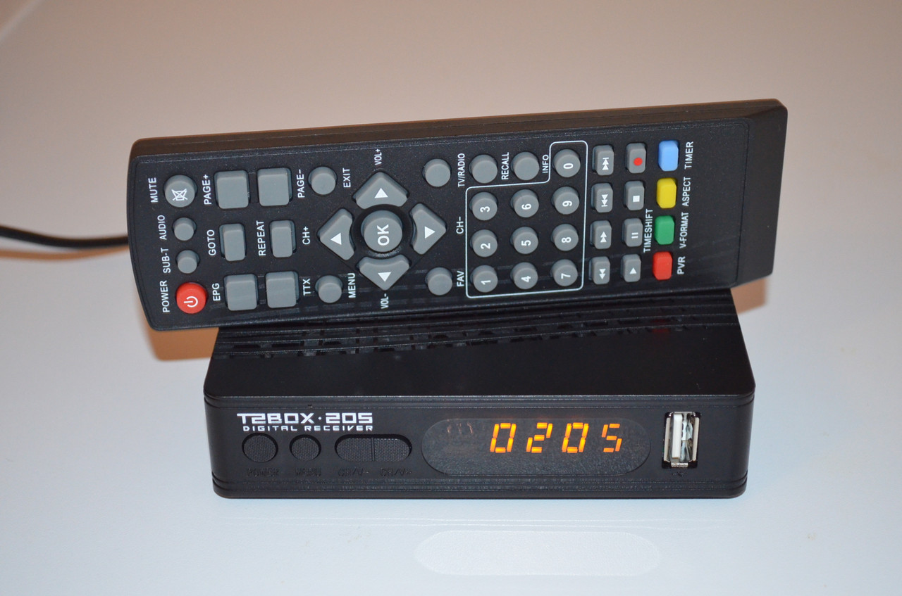 T2BOX 205 HD - DVB-T2 Тюнер Т2
