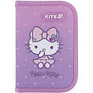 Пенал без наповнення Kite Hello Kitty HK25-621, 1 відділення, 1 відворот, фото 3