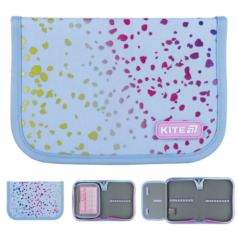 Пенал без наповнення Kite Shiny K25-621-3, 1 відділення, 1 відворот, фото 1