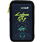 Пенал Kite 2 від., без наповнення 623 Cyber, фото 3