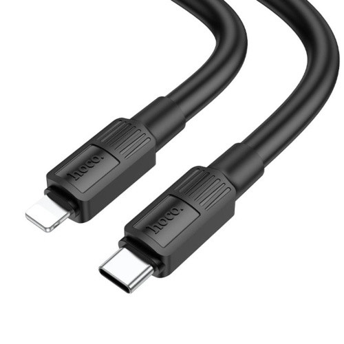 Кабель Hoco X84 Solid (PD) Type-C - Lightning 20W 3A/1m (Чорний)
