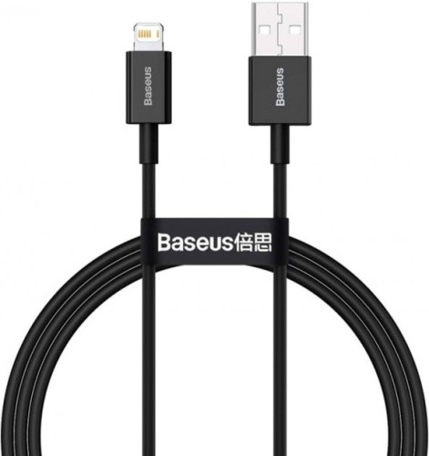 Кабель Baseus Superior Series USB - Lightning 2.4A/1m (CALYS-A01) (Black)