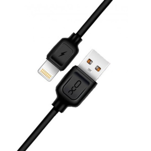 Кабель XO NB36 USB - Lightning 2.1A/1m (Чорний)