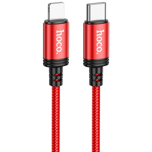 Кабель Hoco X89 Wind (PD) Type-C - Lightning 20W 3A/1m (Червоний)