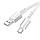 Кабель Hoco X85 Strength USB - Type-C 3A/1m (Білий), фото 3