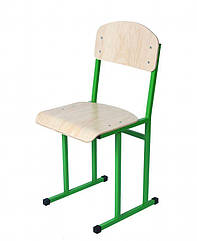 Стілець учнівський полозковий, квадратна труба No 6