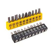 Набір біт AOTUO 1/4" 10 шт для викруток та шуруповертів, фото 6