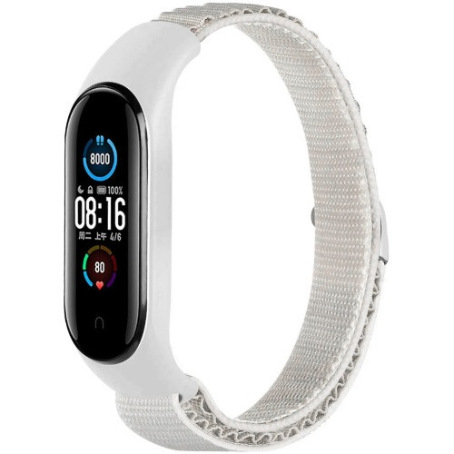 Ремінець для Xiaomi Mi Band 3/4 Alpine Loop (Білий)