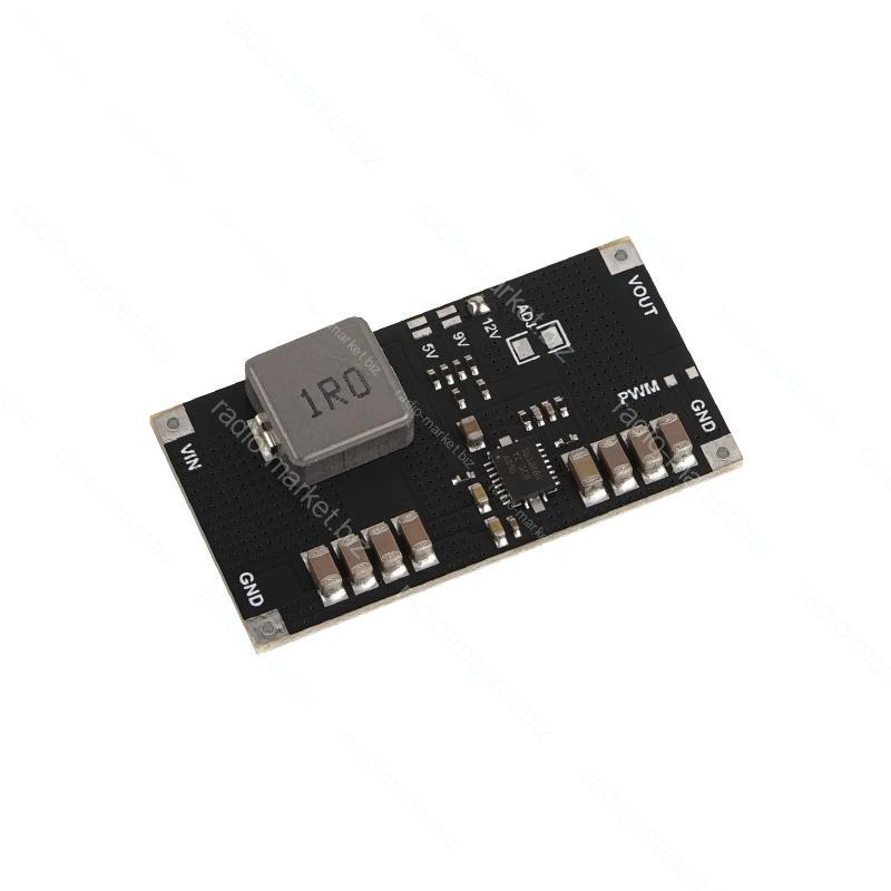 Перетворювач DC-DC підвищуючий TPS61088 з 2,7-10V на 5/9/12V 30W