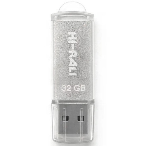 USB флеш-накопичувач Hi-Rali Rocket 32gb (Сталевий)