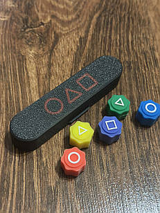 Гра Гонги, Настільна гра Gonggi Гонгі гра з серіалу "Гра в кальмара" Squid Game