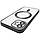 Чохол TPU Metallic Full Camera with Magsafe для Apple iPhone 12 (Matte Black), фото 3