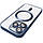 Чохол TPU Metallic Full Camera with Magsafe для Apple iPhone 12 Pro (Matte Dark Blue), фото 3