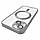 Чохол TPU Metallic Full Camera with Magsafe для Apple iPhone 13 (Matte Silver), фото 3
