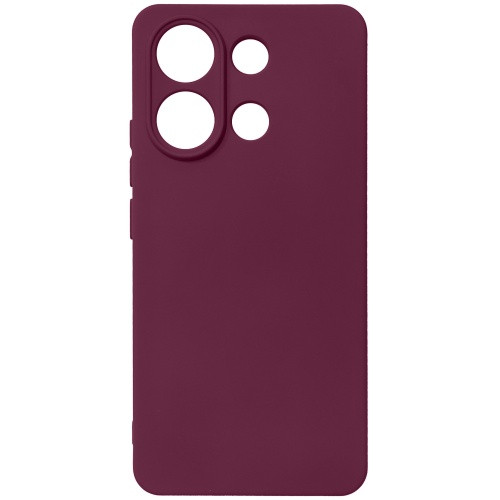 Чохол Soft Silicone Case Full для Xiaomi Redmi Note 13 4G (Maroon)